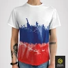 Футболка Россия - Цвета флага (мужская)