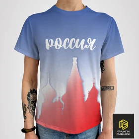 Футболка Россия Покровский собор (мужская)