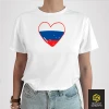 Футболка Люблю Россиию (женская)