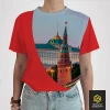 Футболка Россия Я русская Кремль (женская)