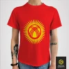 Футболка Киргизия Флаг (мужская)