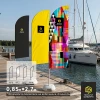 Флаг Парус 0,85*2,7м (на флагшток 3,5м и 4 м)