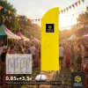 Флаг Парус 0,85*3,5м (на флагшток 4 м)