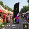 Флаг Парус 0,85*3,7м (на флагшток 4 м)