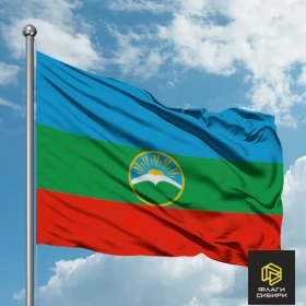Флаг Карачаево-Черкесской Республики (КЧР)