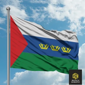 Флаг Тюменской области