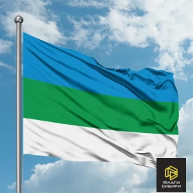 Флаг Республики Коми