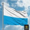 Флаг Баварии полосатый