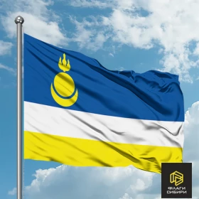 Флаг Республики Бурятия