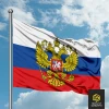 Флаг России с гербом