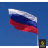 Флаг России сшивной из полос, 150х225 см