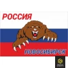 Флаг России с медведем